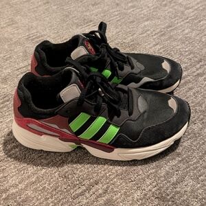 Adidas Yung-96 Chasm Tech Ink Sneakers - Men's 9